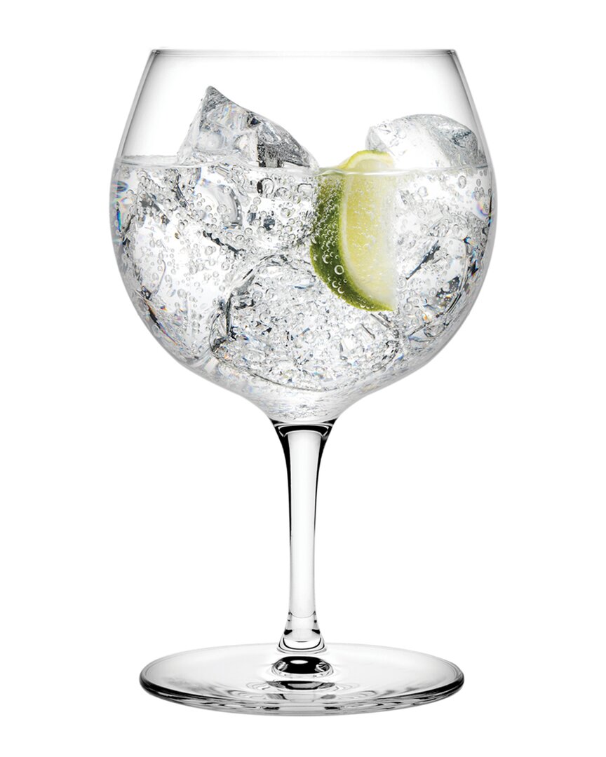 Set Of 2 Vintage Gin Tonic Glasses