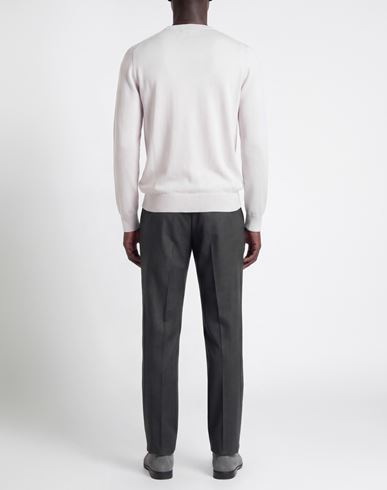 The Fine Essentials Man Sweater Light grey Size 40 Merino Wool