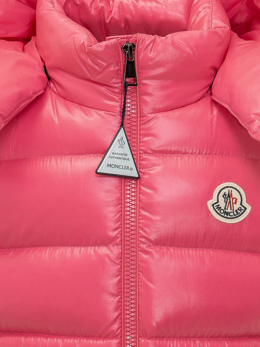Girls Red Quilted Jacket