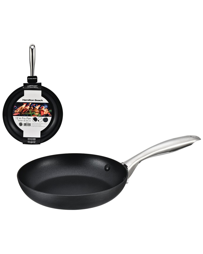Aluminum Hard Anodized Fry Pan Blalpine Cuisinek Ceramic Coating 12in