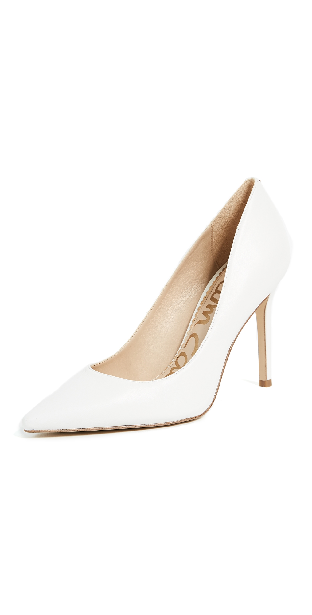 Hazel Pump Bright White