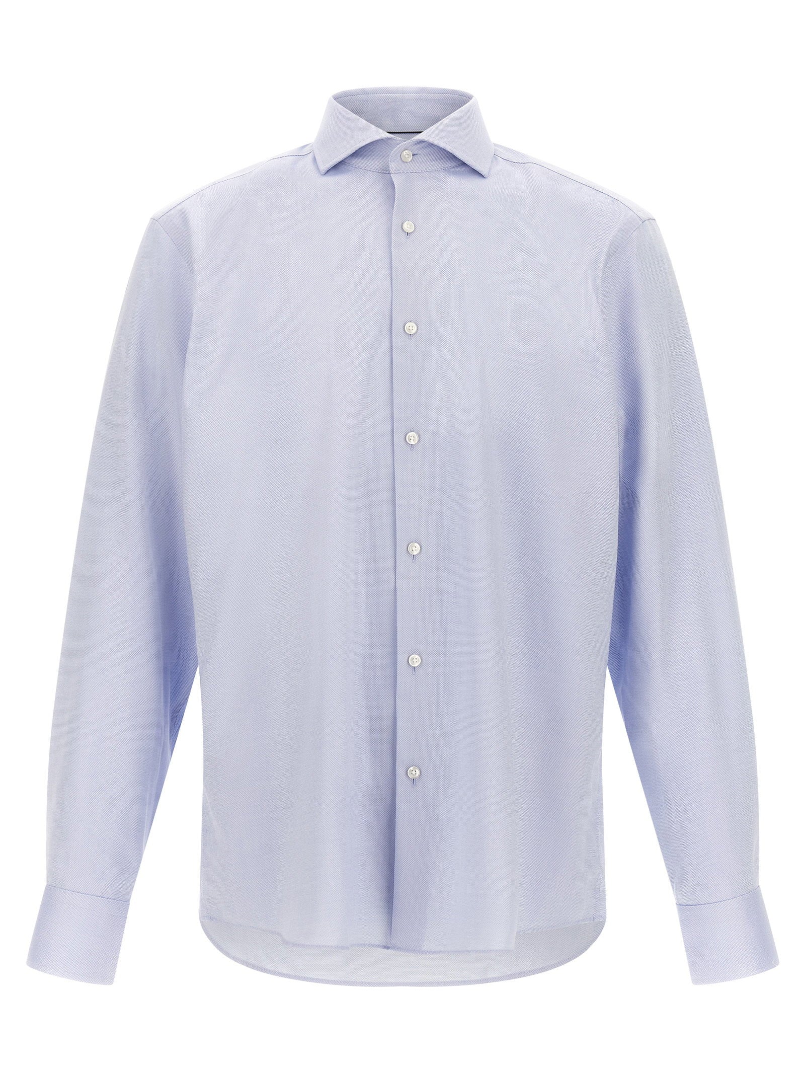 Oxford Cotton Shirt — Blue