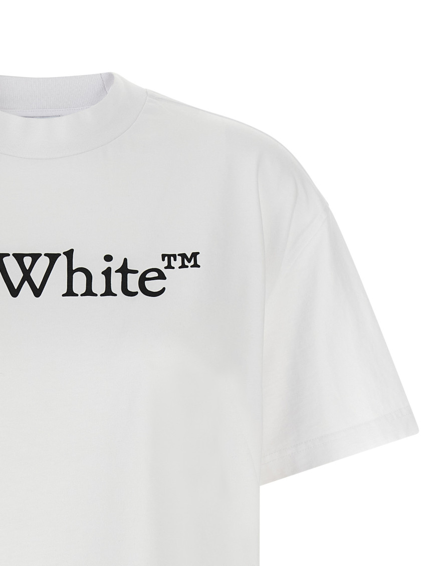 White Logo Crew Neck T-Shirt