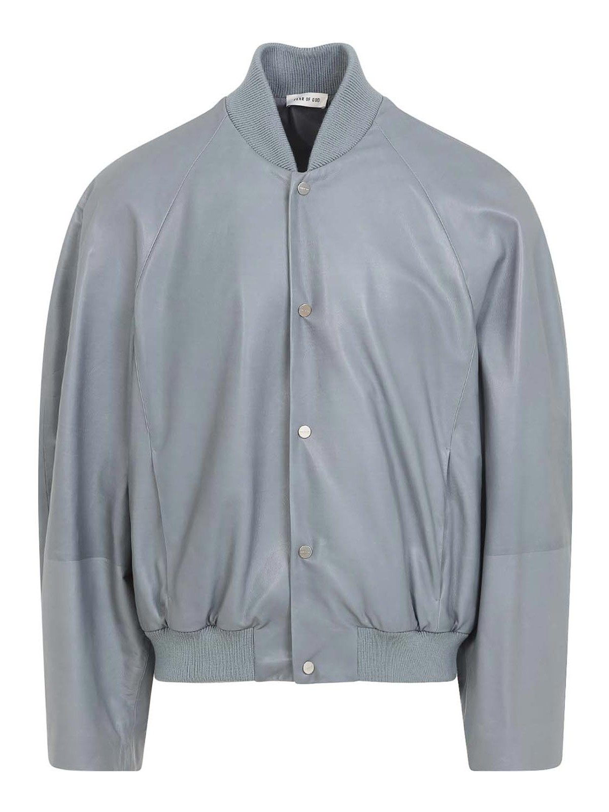 Fear Of God - raglan sleeve bomber jacket ribbed collar he