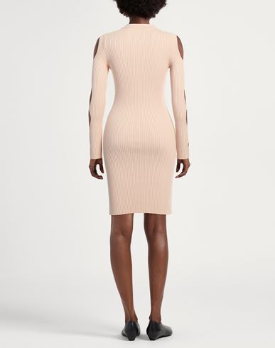 Woman Mini dress Beige Size ONESIZE Viscose, Polyester