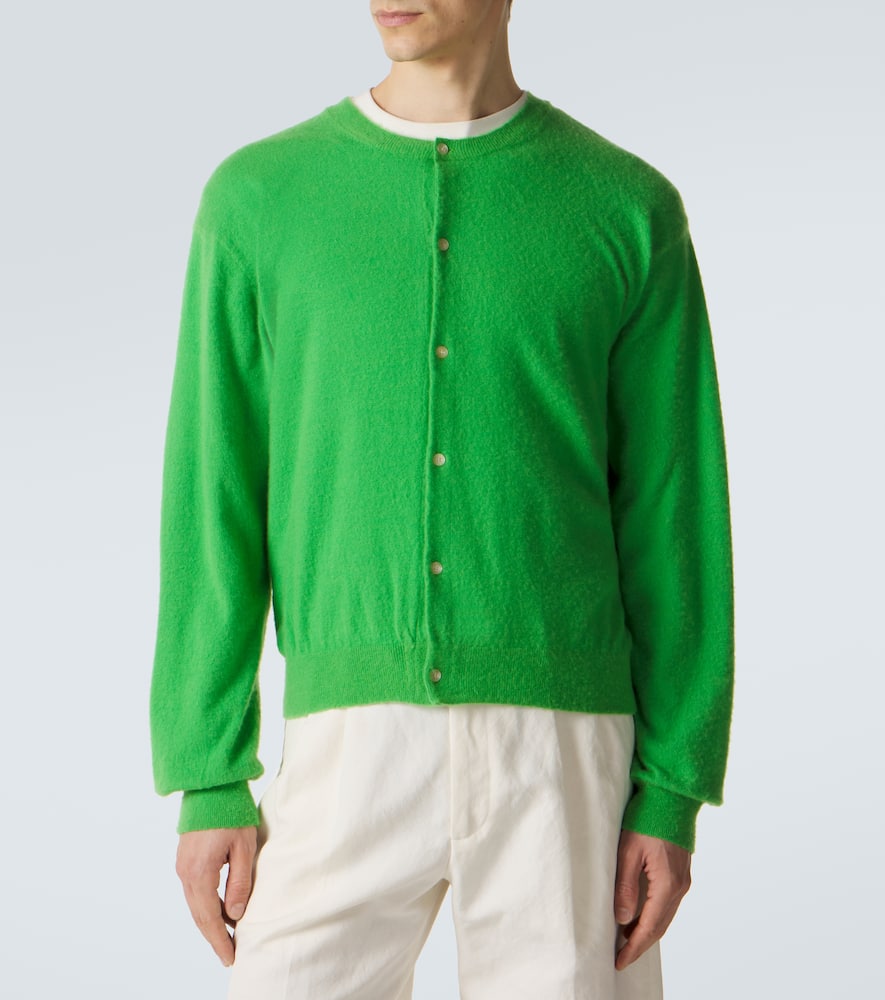 Cashmere and cotton cardigan