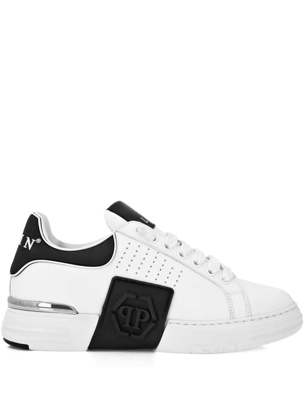 Flat shoes White Leather & Rubber - Men