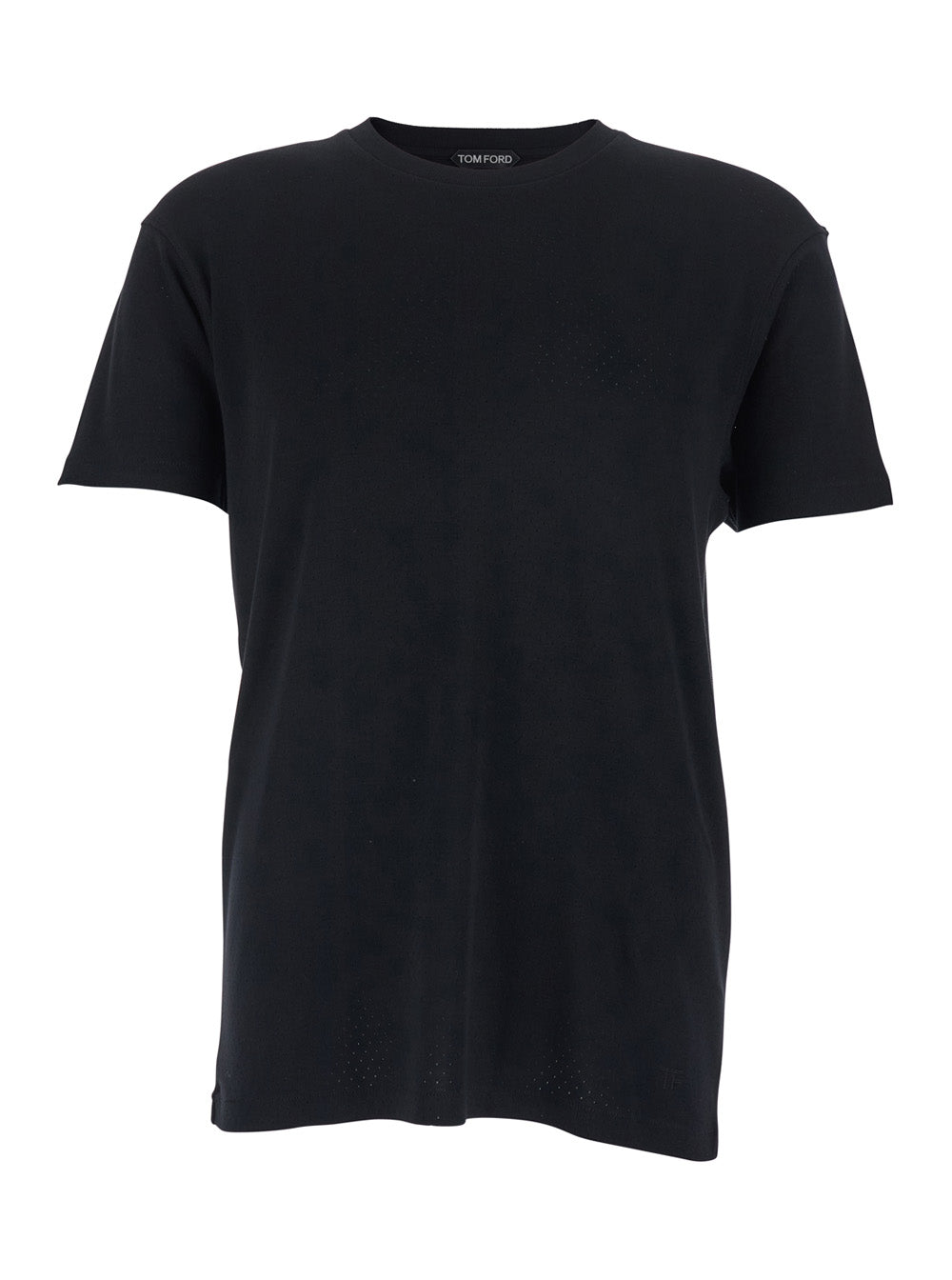 Logo Embroidery T-Shirt — Black