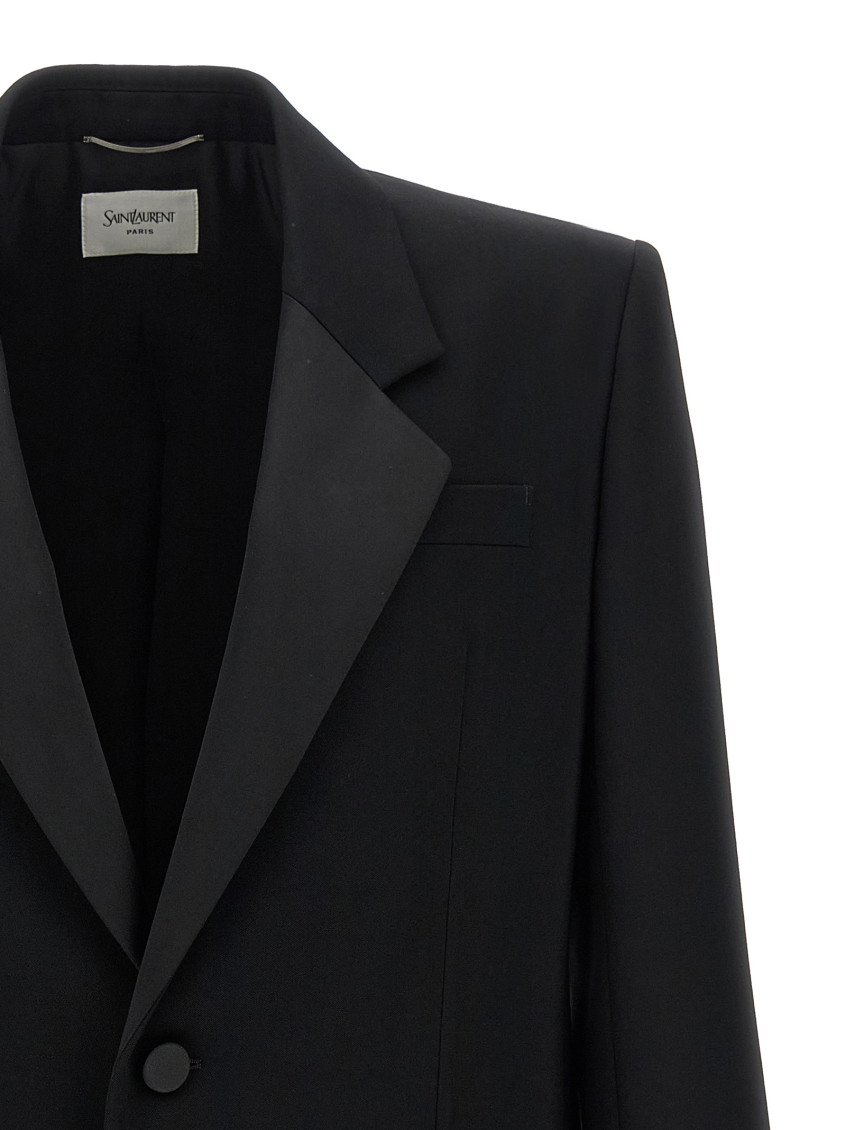 Saint Laurent - tuxedo blazer single breasted notch lape