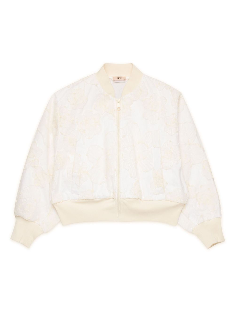 Jacquard bobmer jacket - Neutrals