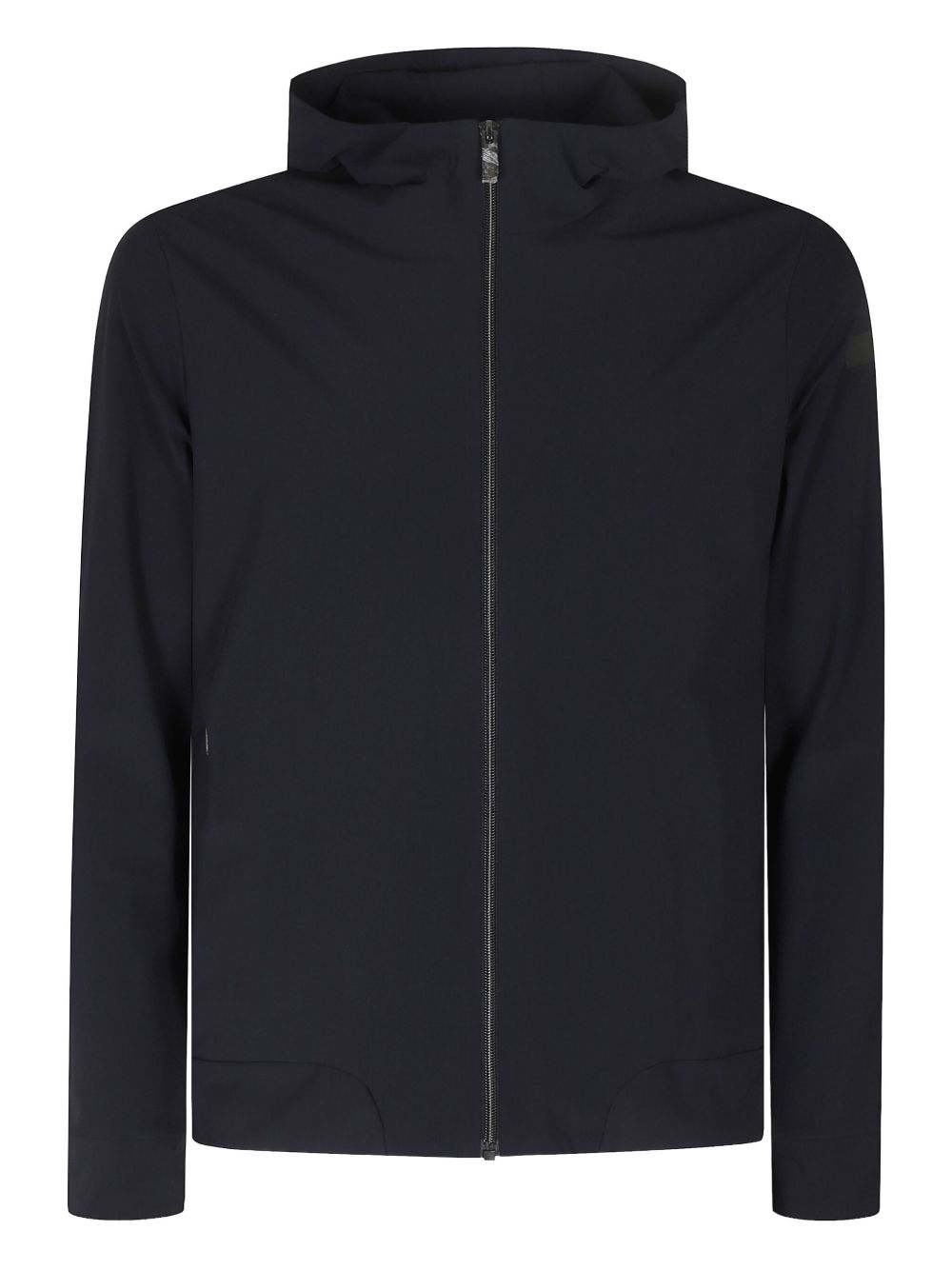 Hooded zip-up jacket - Black