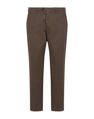 Man Pants Grey Size 36 Cotton, Elastane