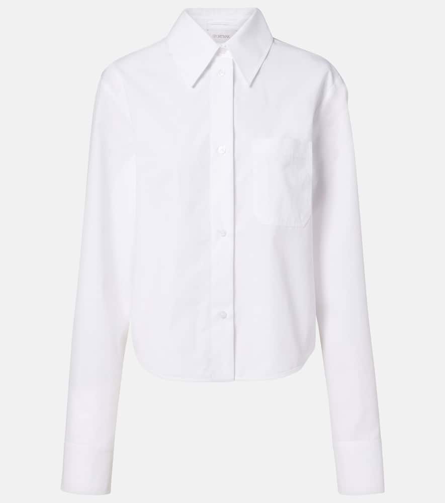 Ceppo cotton-blend poplin shirt
