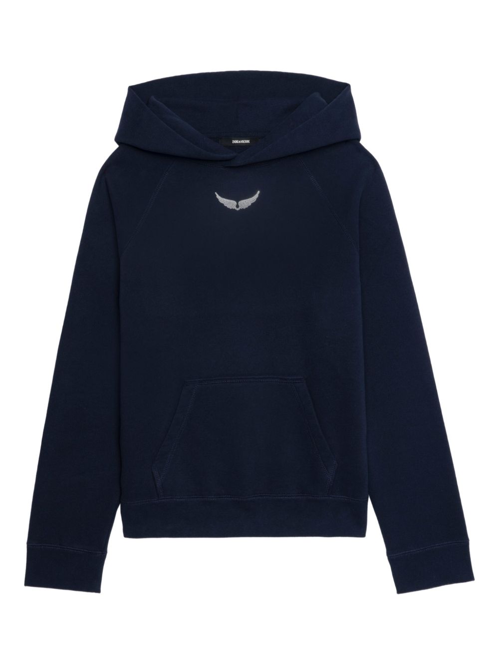 Georgy rhinestone-embellished hoodie - Blue