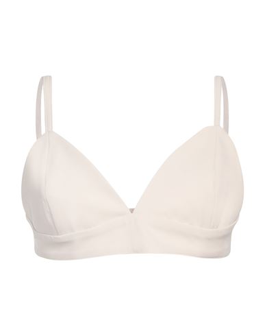 ! Woman Top Cream Size L Polyester, Elastane