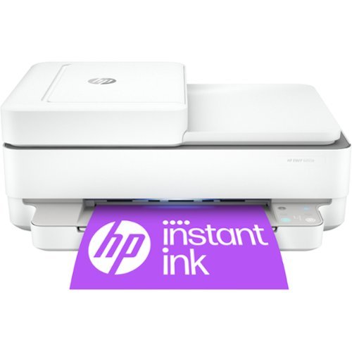 ENVY 6455e Wireless All-In-One Inkjet Printer with 3 months of Instant Ink Included with + - White