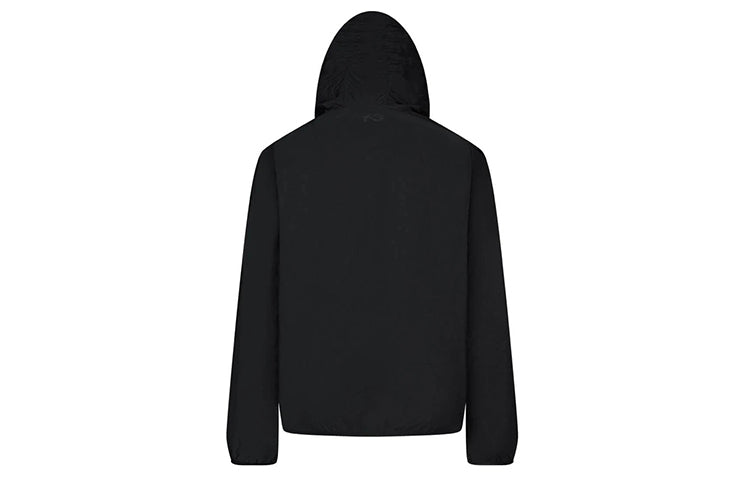 Men's Y-3 TRVL Nylon Parka Jacket Breathable Black