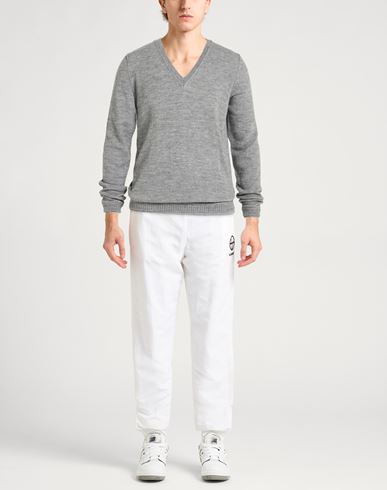 Man Sweater Grey Size L Nylon, Wool, Alpaca wool