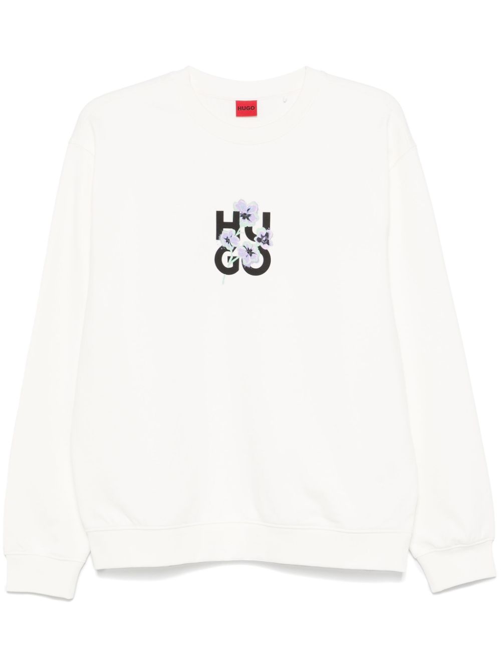 Logo-print sweatshirt - White