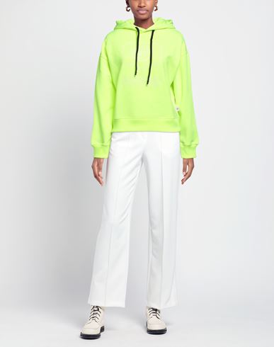 Woman Sweatshirt Acid green