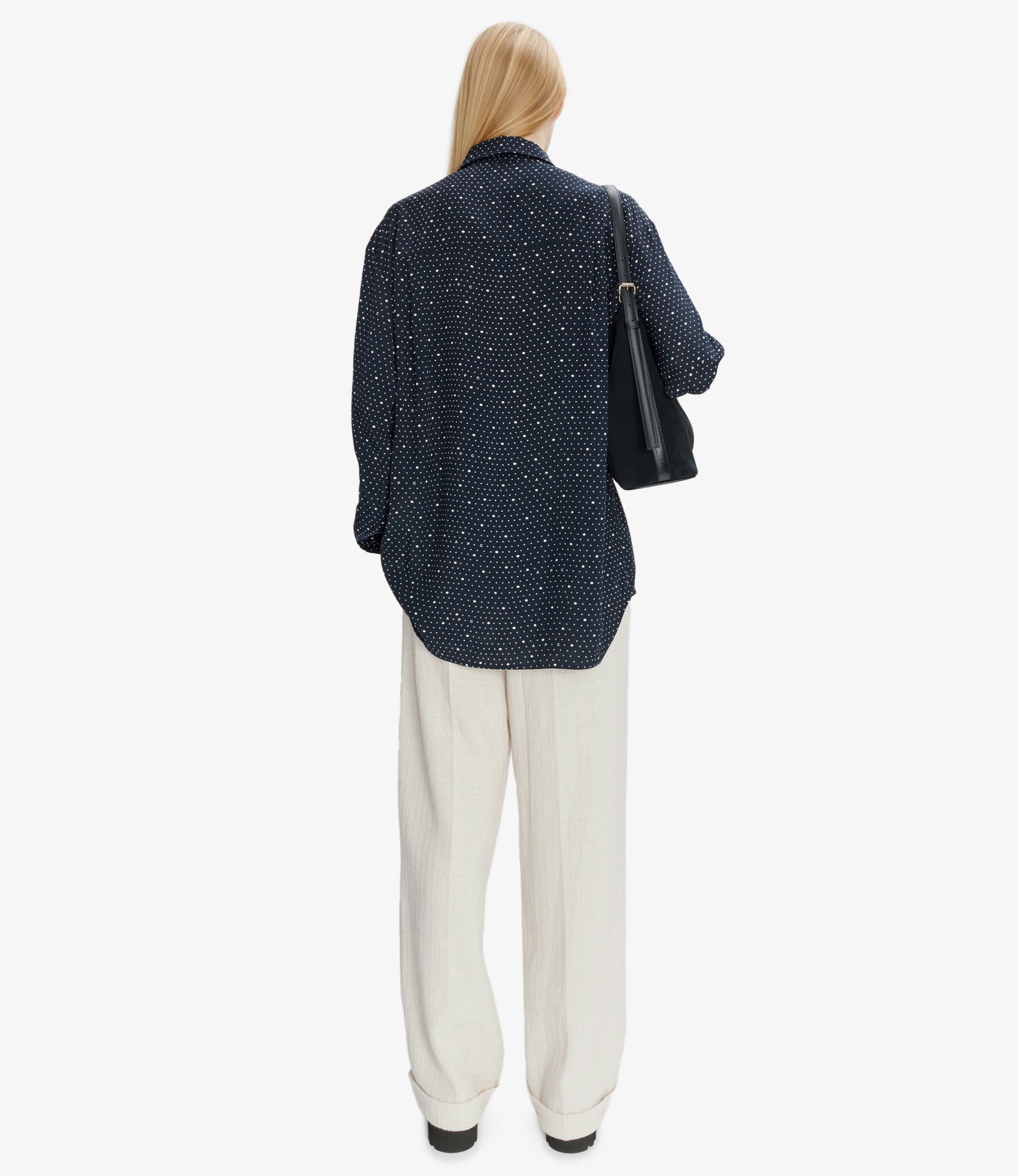 Wendy shirt Dark Navy Blue