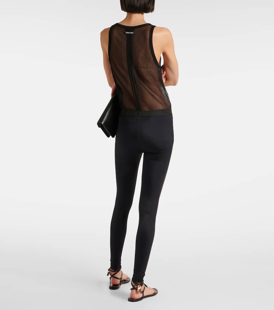 Jersey leggings
