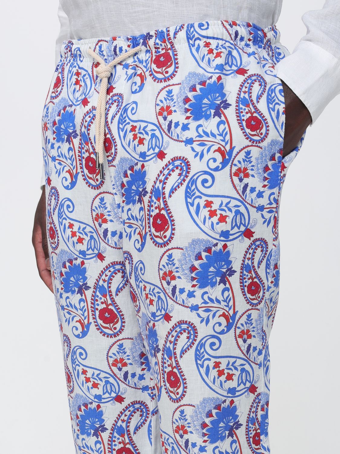 Pants Men color Blue 2