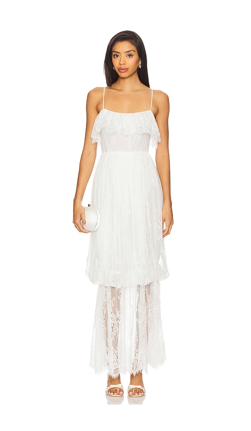 Tularosa Winona Maxi Dress in Ivory.  XS. Also in L, M, S