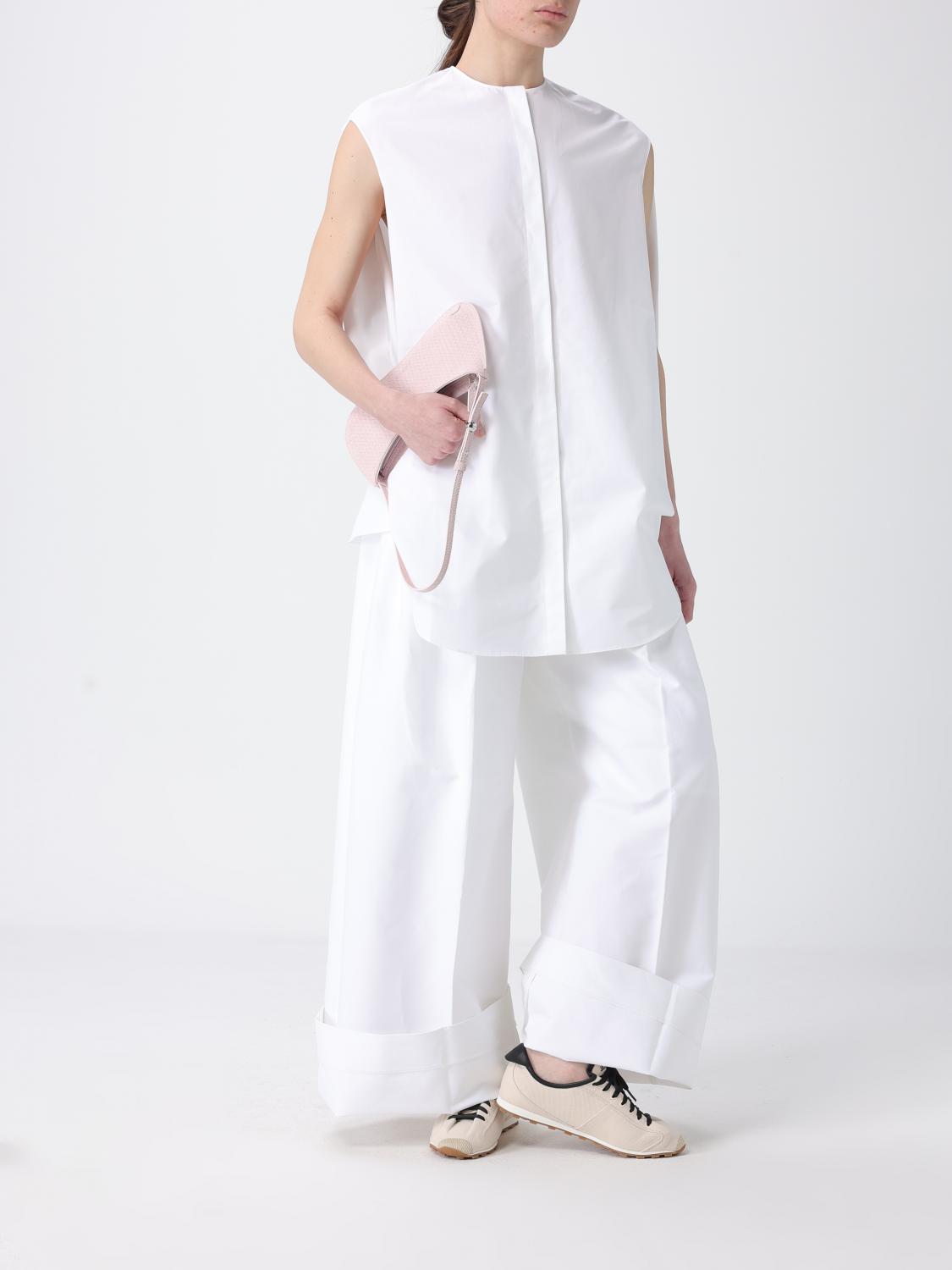 Pants Woman color White
