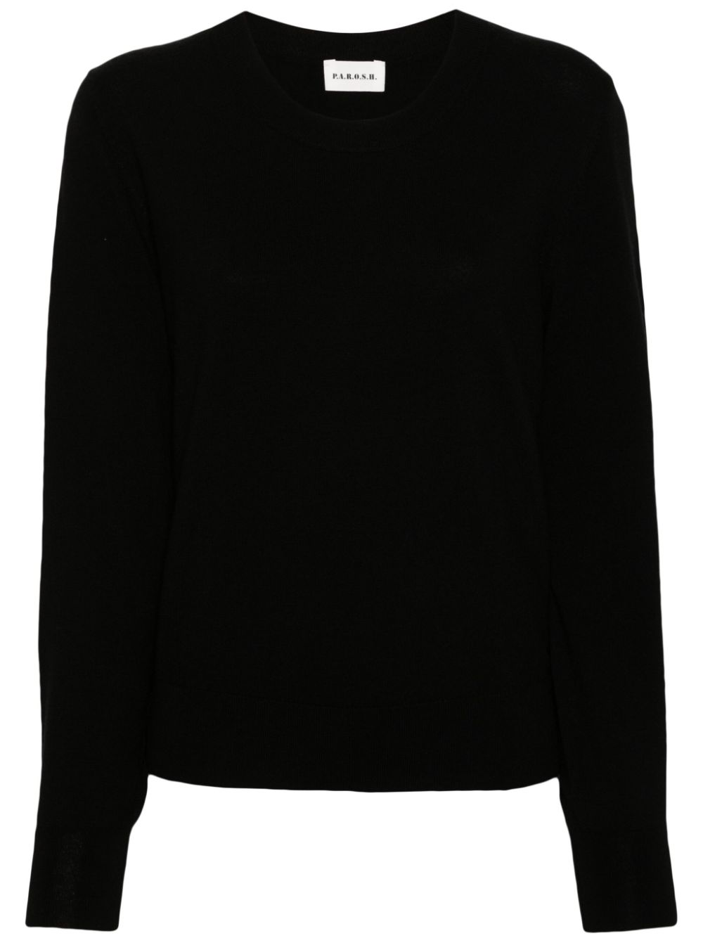 Crew-neck sweater - Black