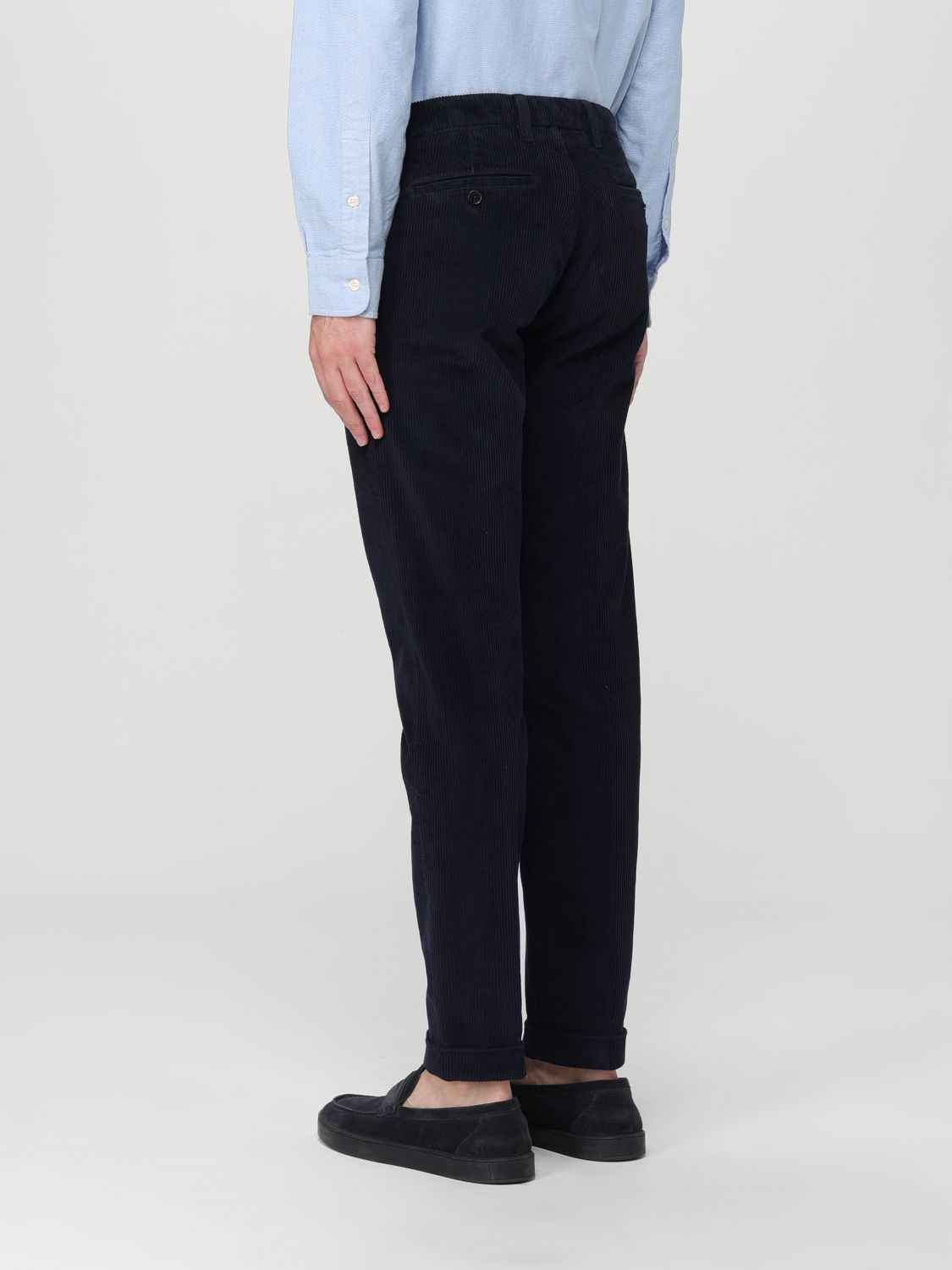 Pants Men color Blue