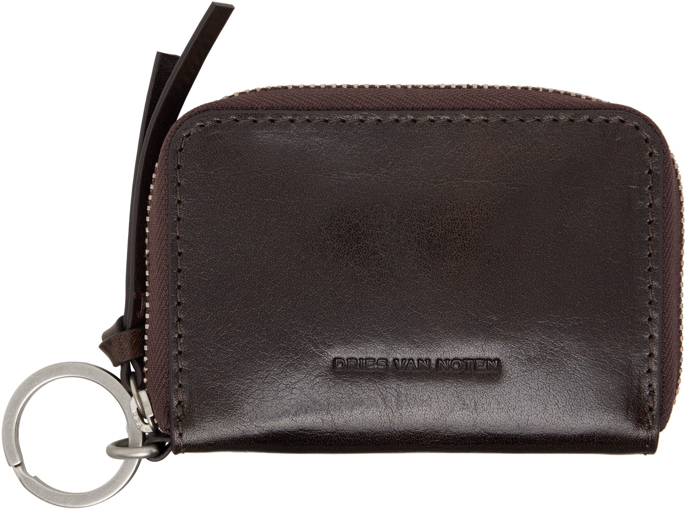 Gray Zip Wallet