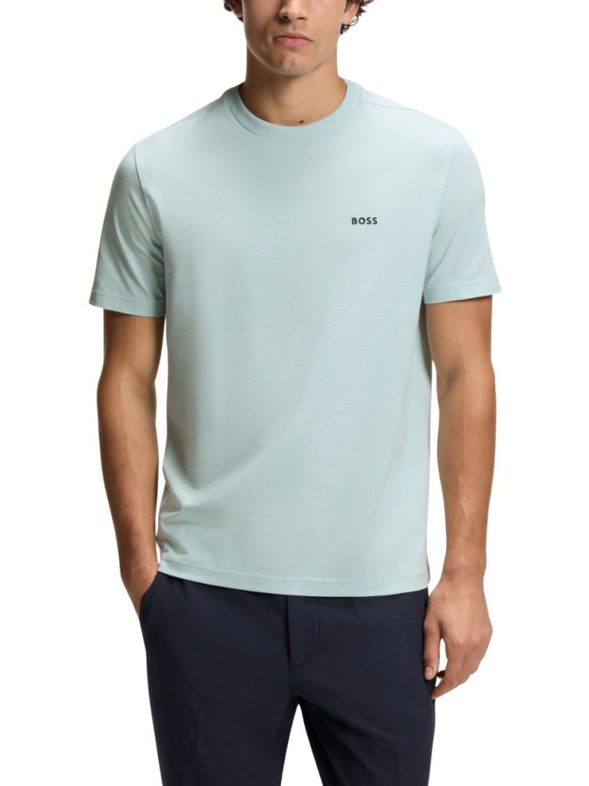 Light Blue Cotton T-Shirt