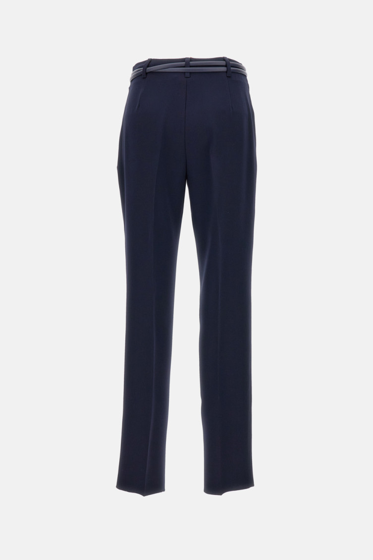 Dark Blue Straight Pant
