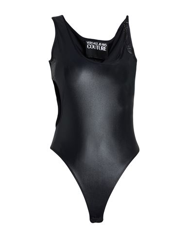 Woman Bodysuit Black Size L Polyamide, Elastane