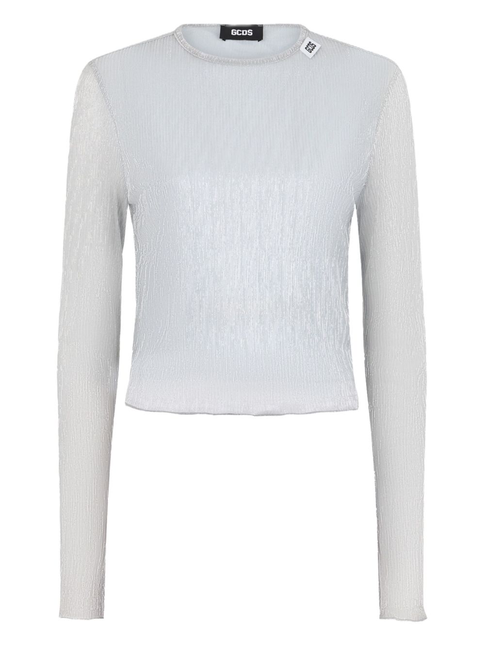 GCDS Rouches top - Silver