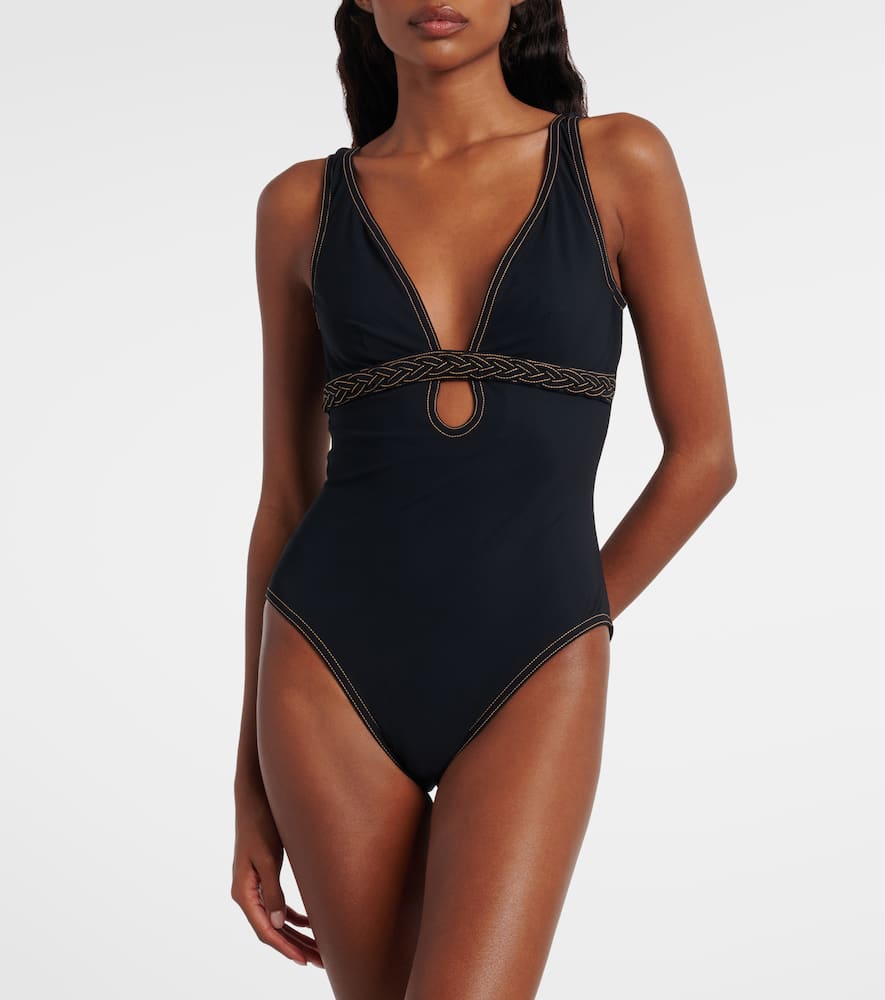Quinn keyhole cutout swimsuit