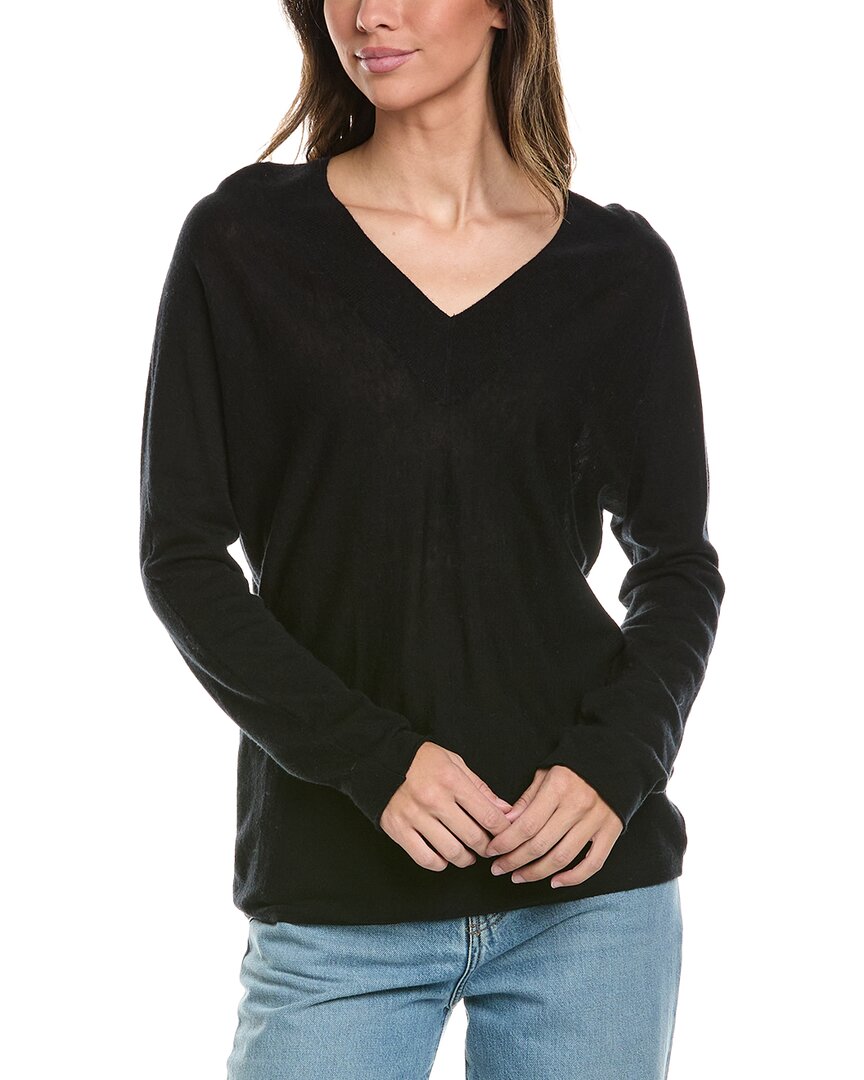 Double V-Neck Pullover