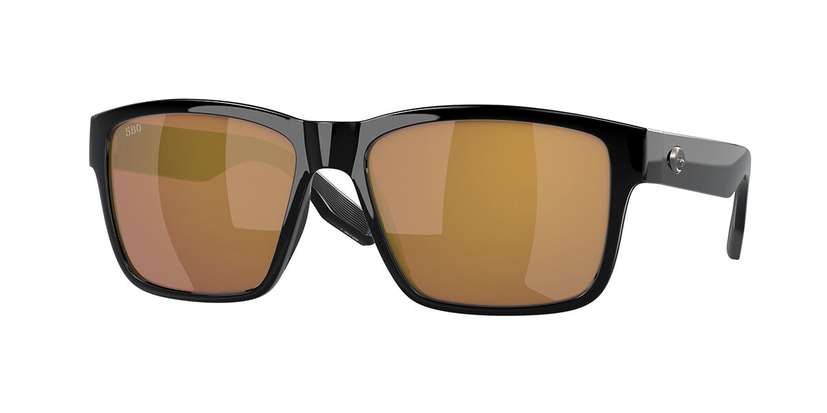 Costa Del Mar 6S9049 Paunch Polarized 904909 Men's Sunglasses Black