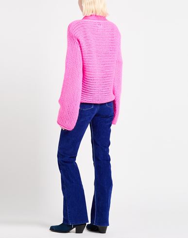 Forte_forte Woman Sweater Fuchsia Size 2 Mohair wool, Polyamide