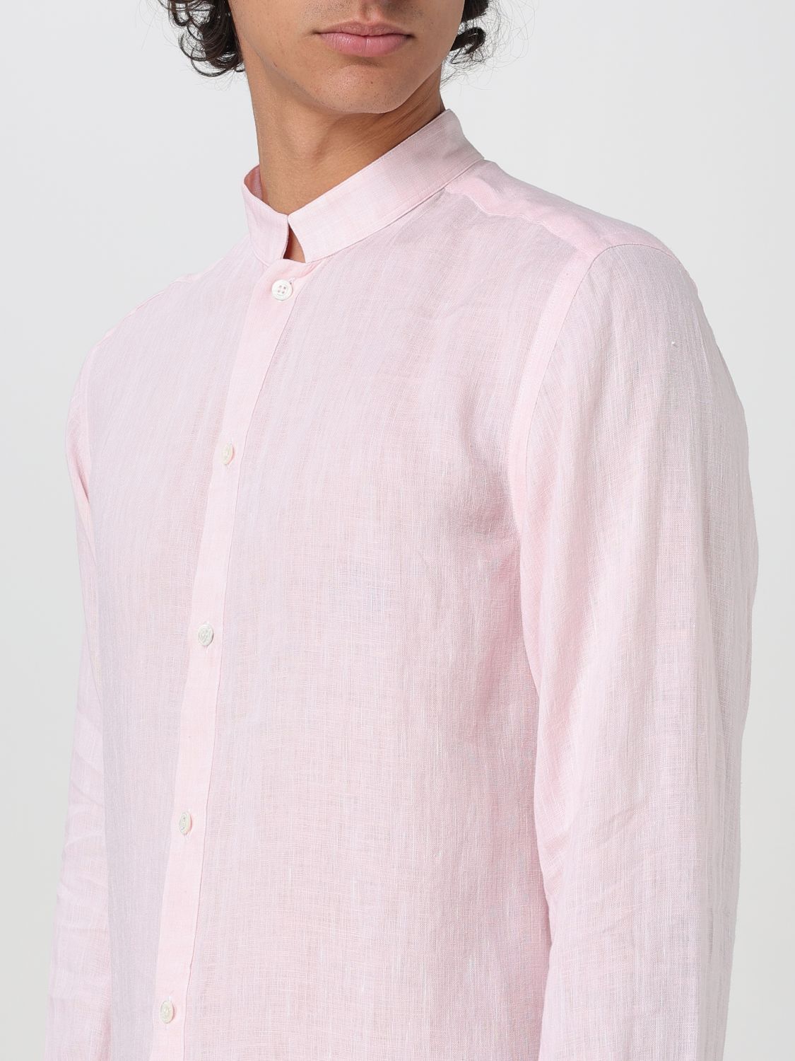 Shirt Men color Pink