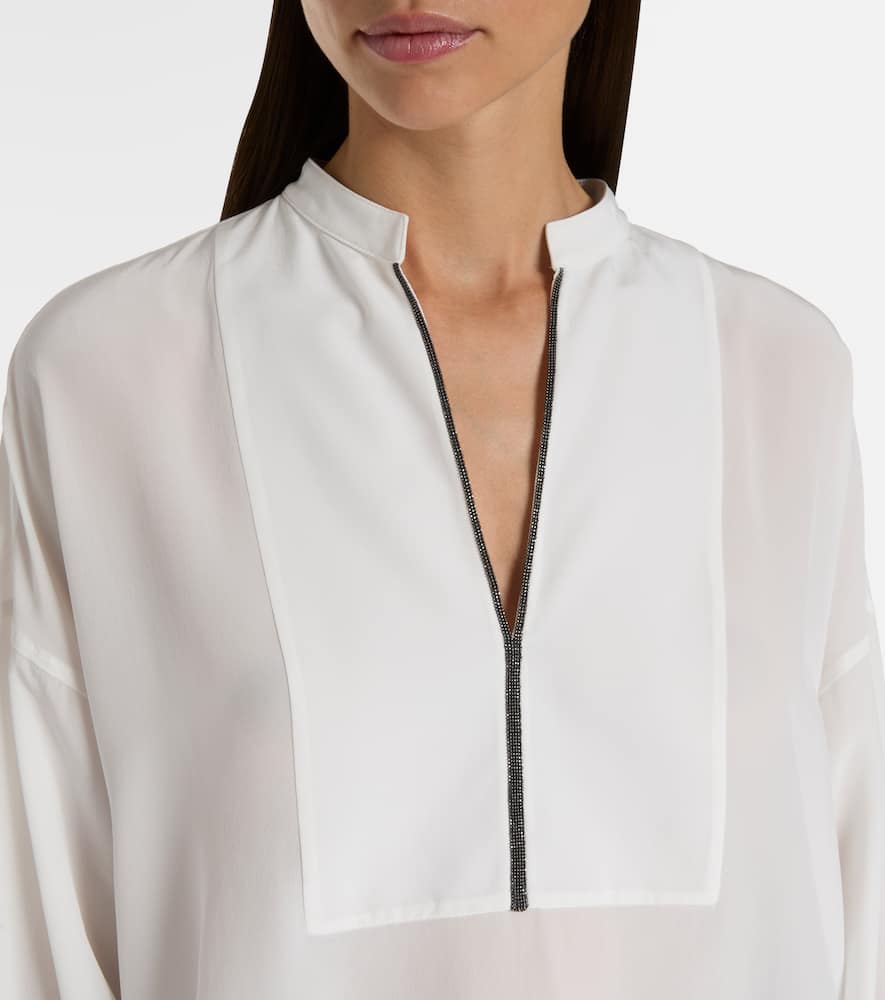 Monili silk blouse