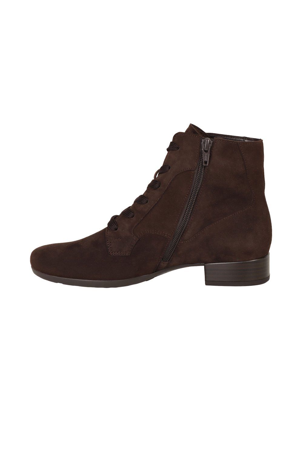 Gabor 'balban' Lace Up Ankle Boots In Brown