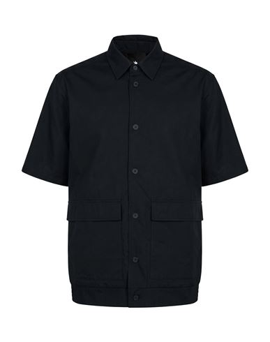Man Shirt Midnight blue Size L Cotton