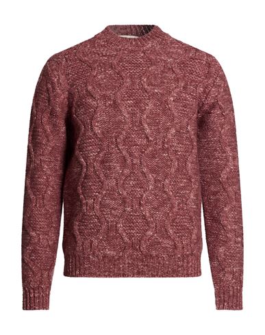 Man Sweater Antique rose Size L Wool