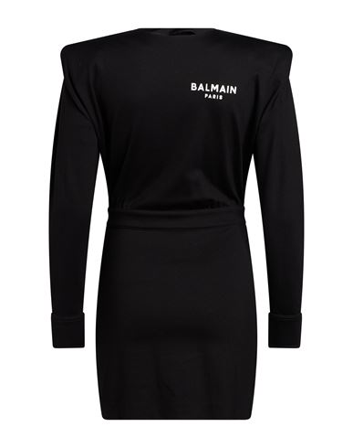 Kid Girl Kids' dress Black Size 12 Viscose, Polyamide, Elastane