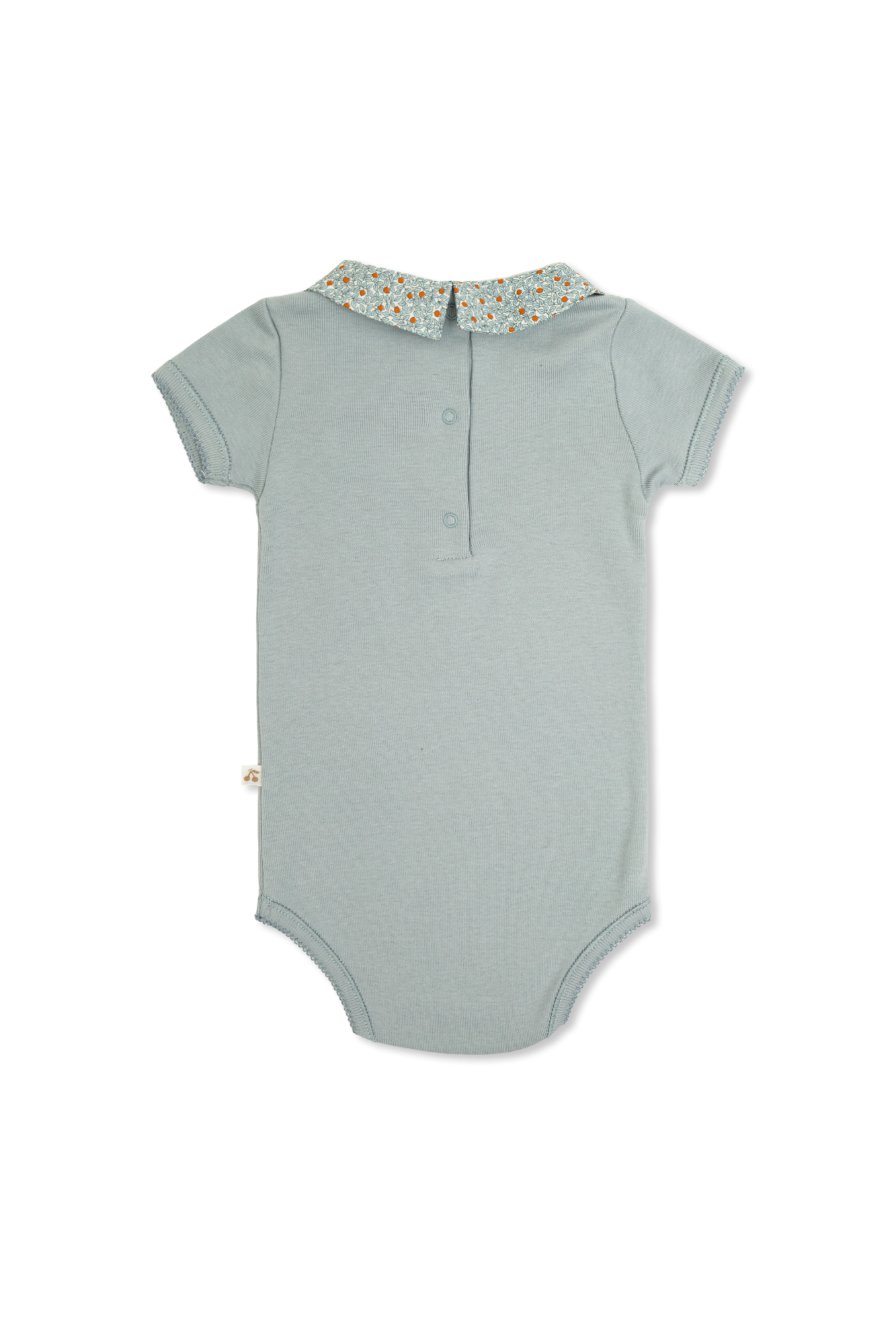 Cotton Bodysuit, Unisex, Grey