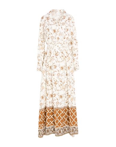 Woman Maxi dress Off white Size 2 Linen