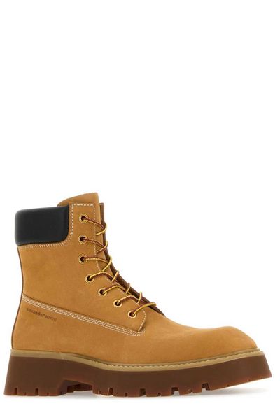 Alexander Wang Throttle Lace-Up Ankle Boots