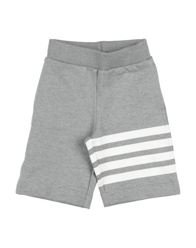 Kid Boy Shorts & Bermuda Shorts Grey Size 10 Cotton